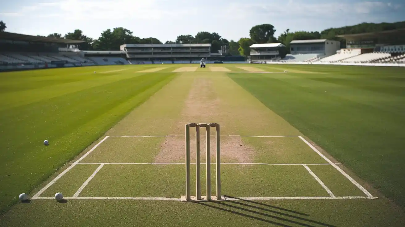 Cricket field